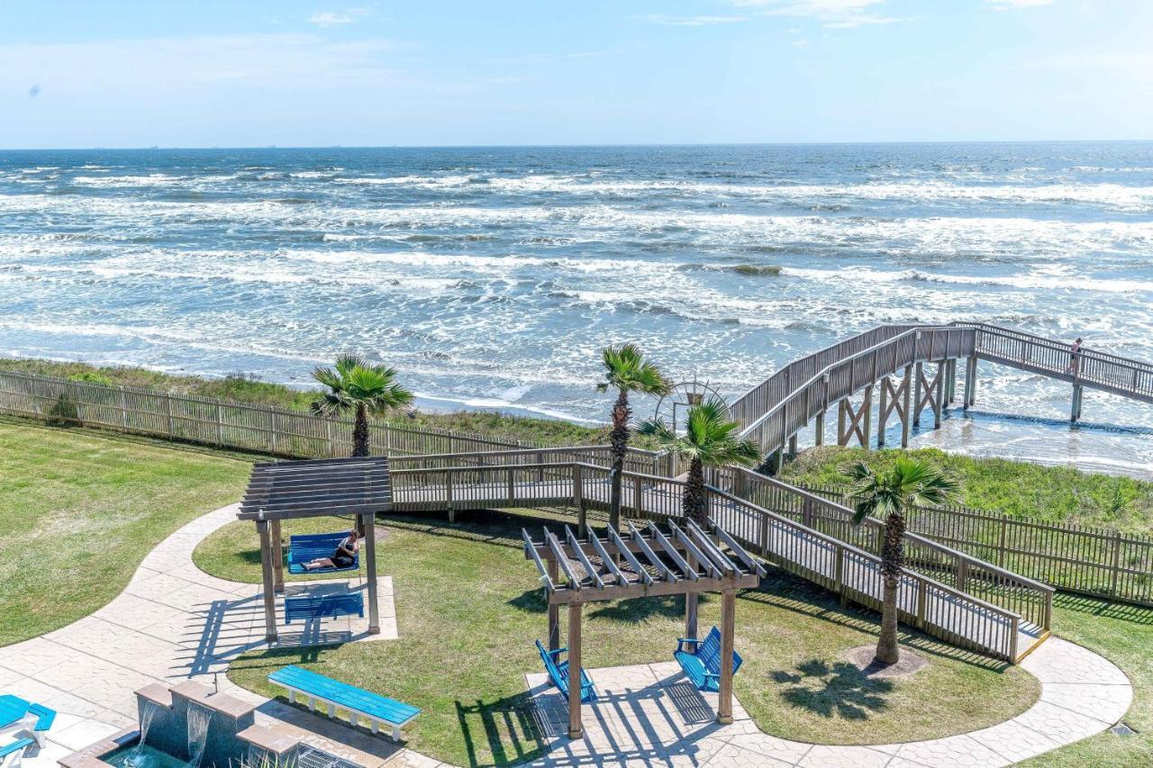 Steps To Pool And Beachamazing Views From Two Balconies Galveston Exteriör bild